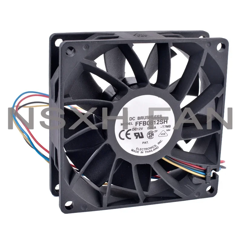 Brand New Original 8025 8CM CASE FAN 12V 0.6A FFB0812SH R FAN