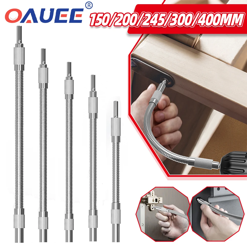 

1/4'' Universal Soft Shaft Batch Head For Electric Drill Bit Holder Flexible Screwdriver Hex Shank Screwdriver Extension Rod