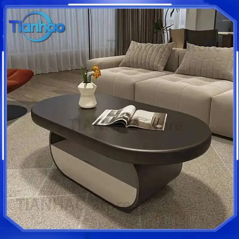 Japanese Nordic Industrial Kitchen Aesthetic Minimalist Coffee Table for Dining Service Low Tables Patio Furniture