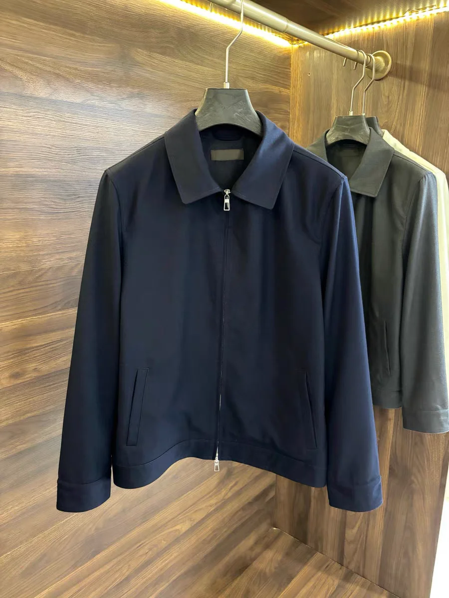 

LP Итальянская шерстяная деловая повседневная куртка с лацканами для руководителя