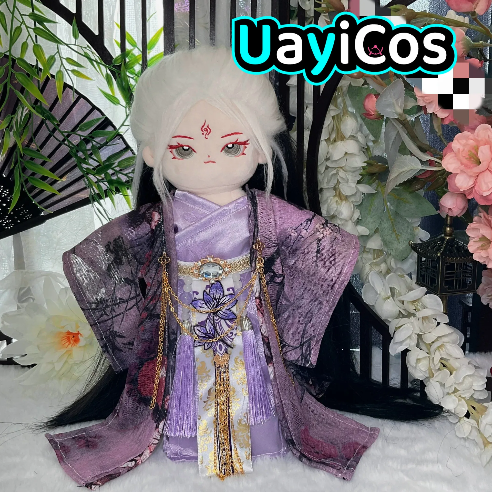 

20 см 30 см одежда для кукол Эрл Принц красивый винтажный древний фиолетовый костюм костюм мягкие плюшевые аксессуары для кукол аниме игрушка для детей