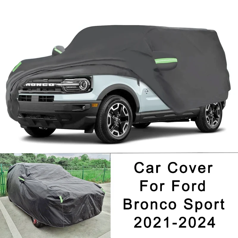 

Уличные автомобильные чехлы на заказ, подходят для Ford Bronco Sport 2021-2024, водонепроницаемые, всепогодные, для автомобилей, защита от дождя, снега и солнца