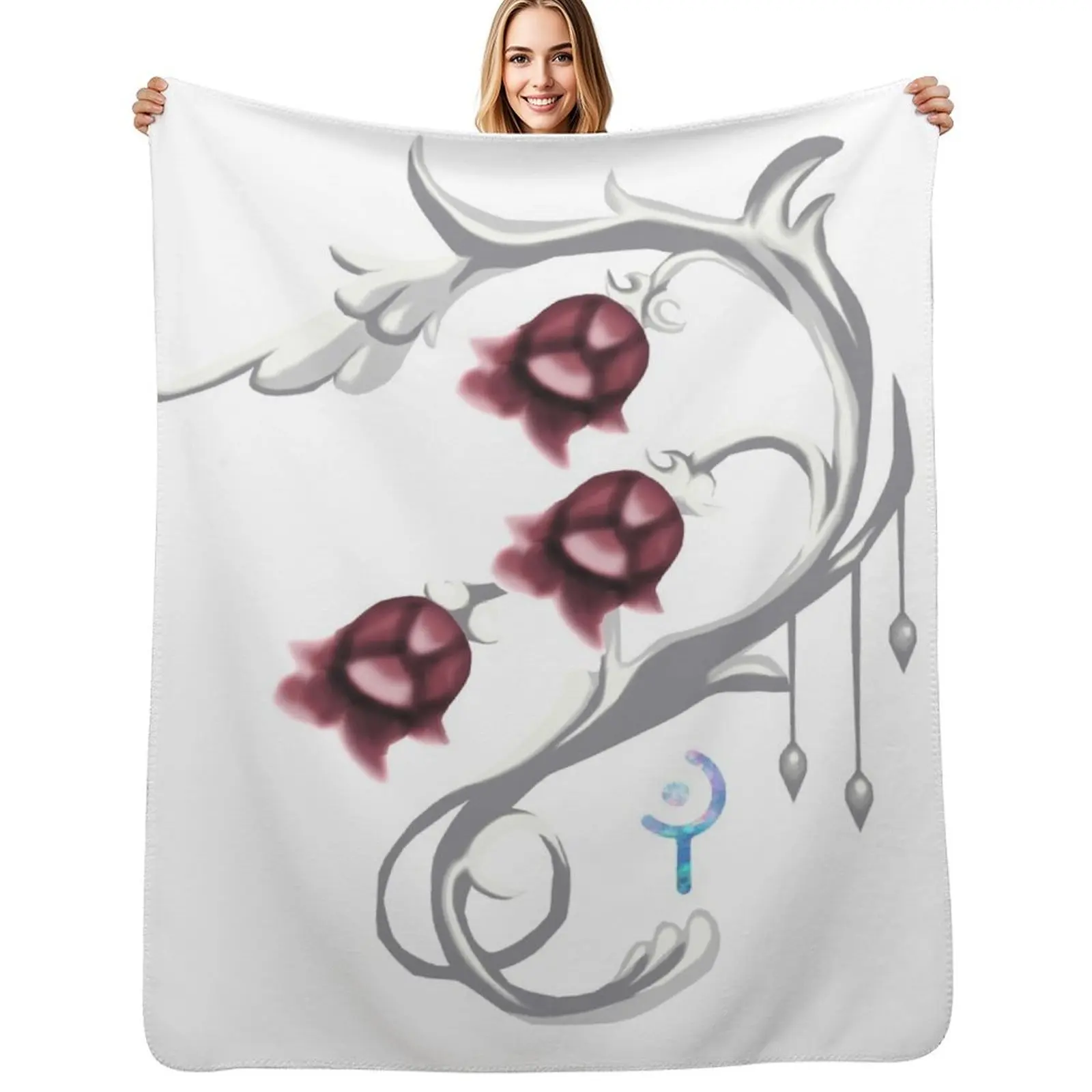 White Mage - FFXIV Throw Blanket christmas decoration for babies Furrys Furry Sofa Shaggy Blankets