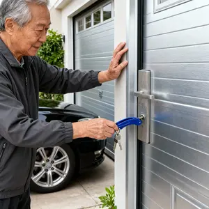 Key Turner Mobility Aid Sturdy Plastic Holder for Inserting Turning Keys Home Office Elderly Arthritis Key Turn Assistance