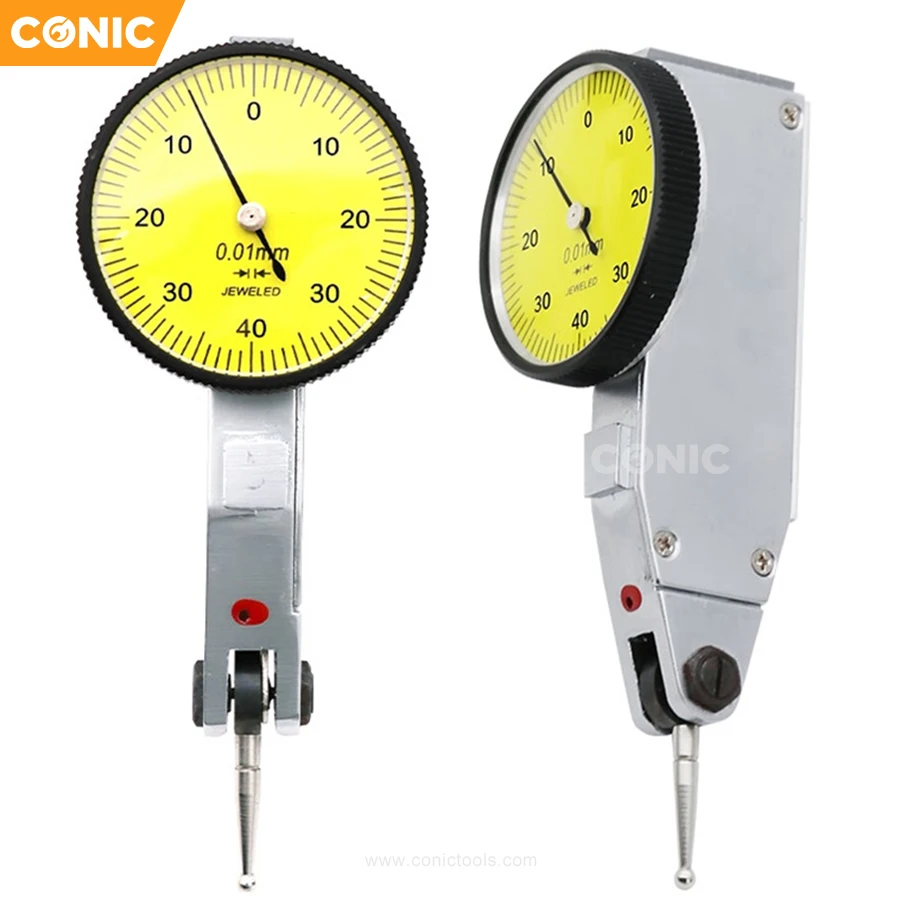 

0-0.8mmx0.01mm Precision Test Dial Gauge Scale Meter Leverage Dial Test Indicators