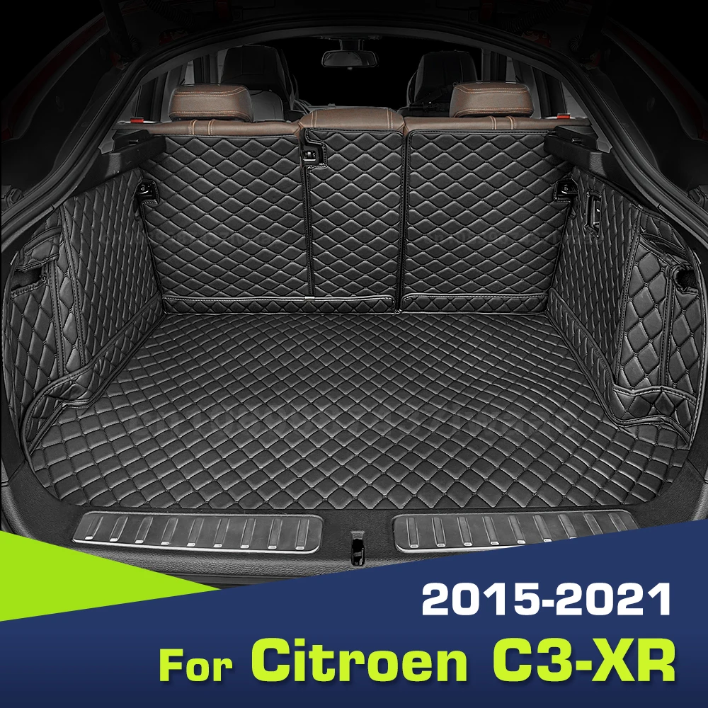 

Автоматический коврик в багажник с полным покрытием для Citroen C3-XR SUV 2015-2021 20 19 18 17 16, чехол для багажника автомобиля, аксессуары для защиты салона