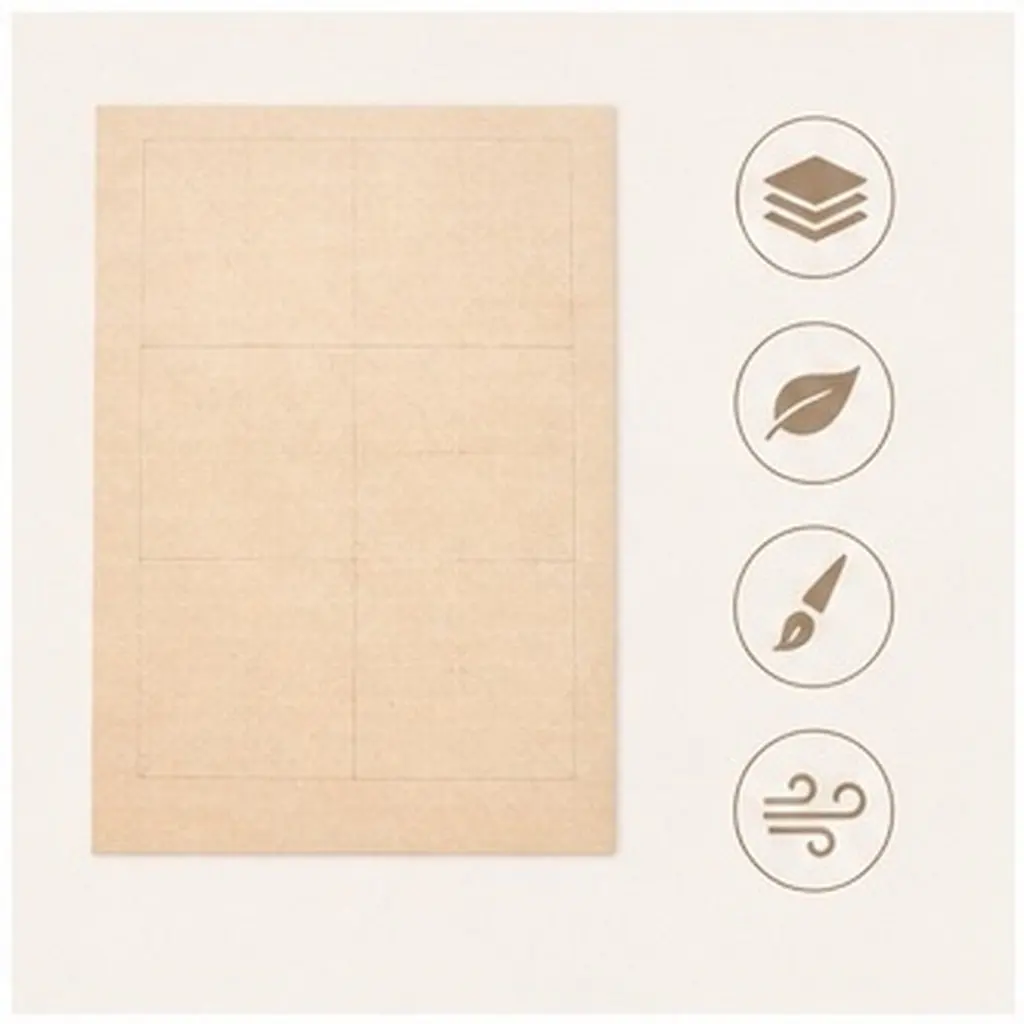 100Sheets Zi Calligraphy Paper Premium Chinese Rice Paper for Calligraphy Practice Writing Brush Ink Pad Watercolor Art
