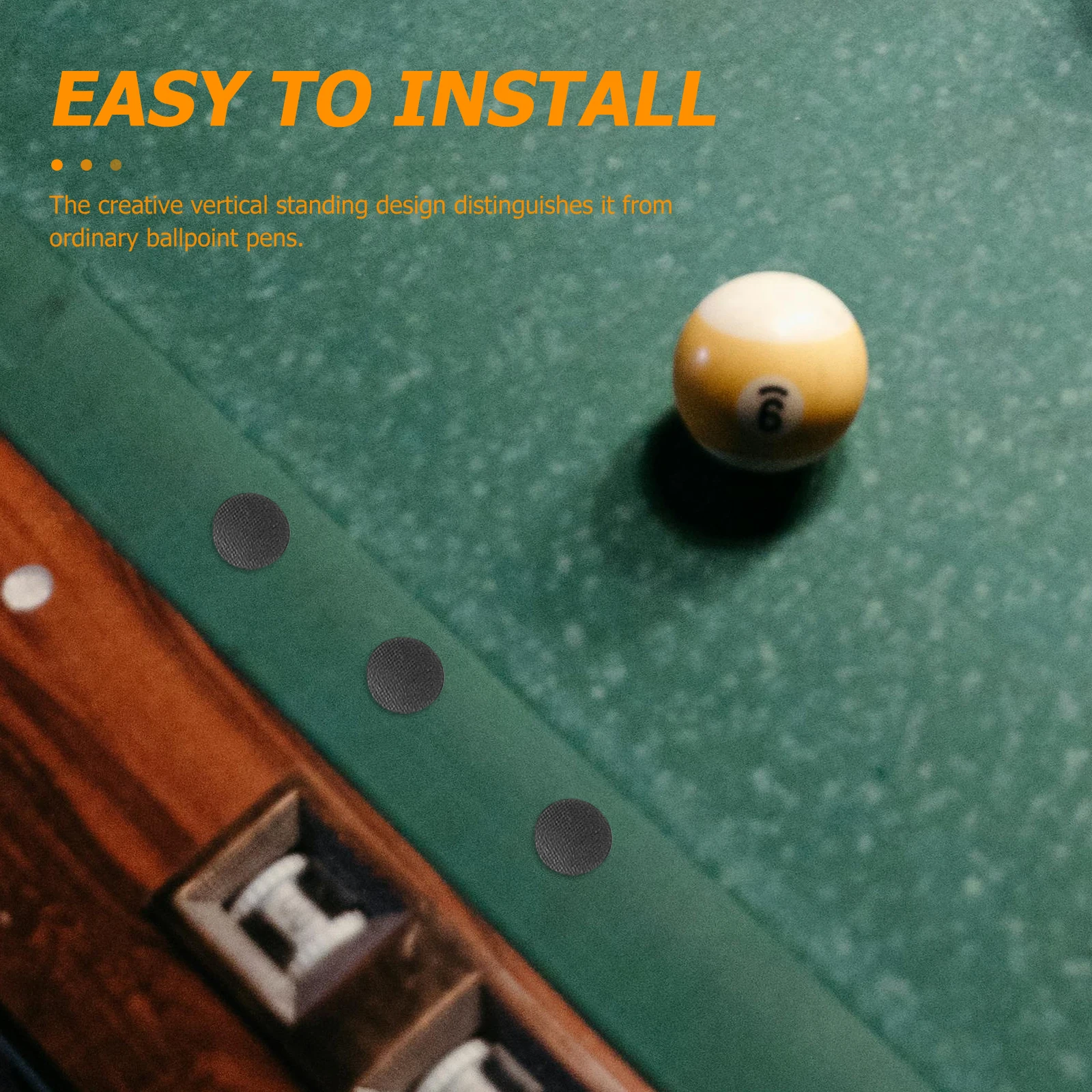 Pool Table Marker Dots Large Quantity Cloth Durable Self Adhesive Billiard Spot Stickers Snooker Table Position Marks