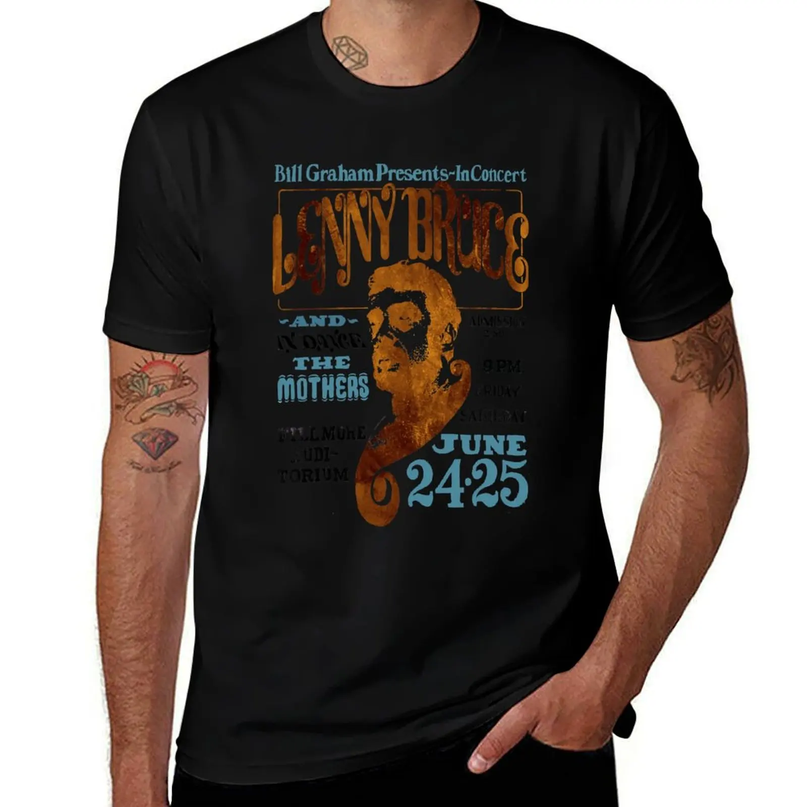 

Lenny Bruce T-Shirt plus size clothes vintage t shirts anime stuff anime shirts men