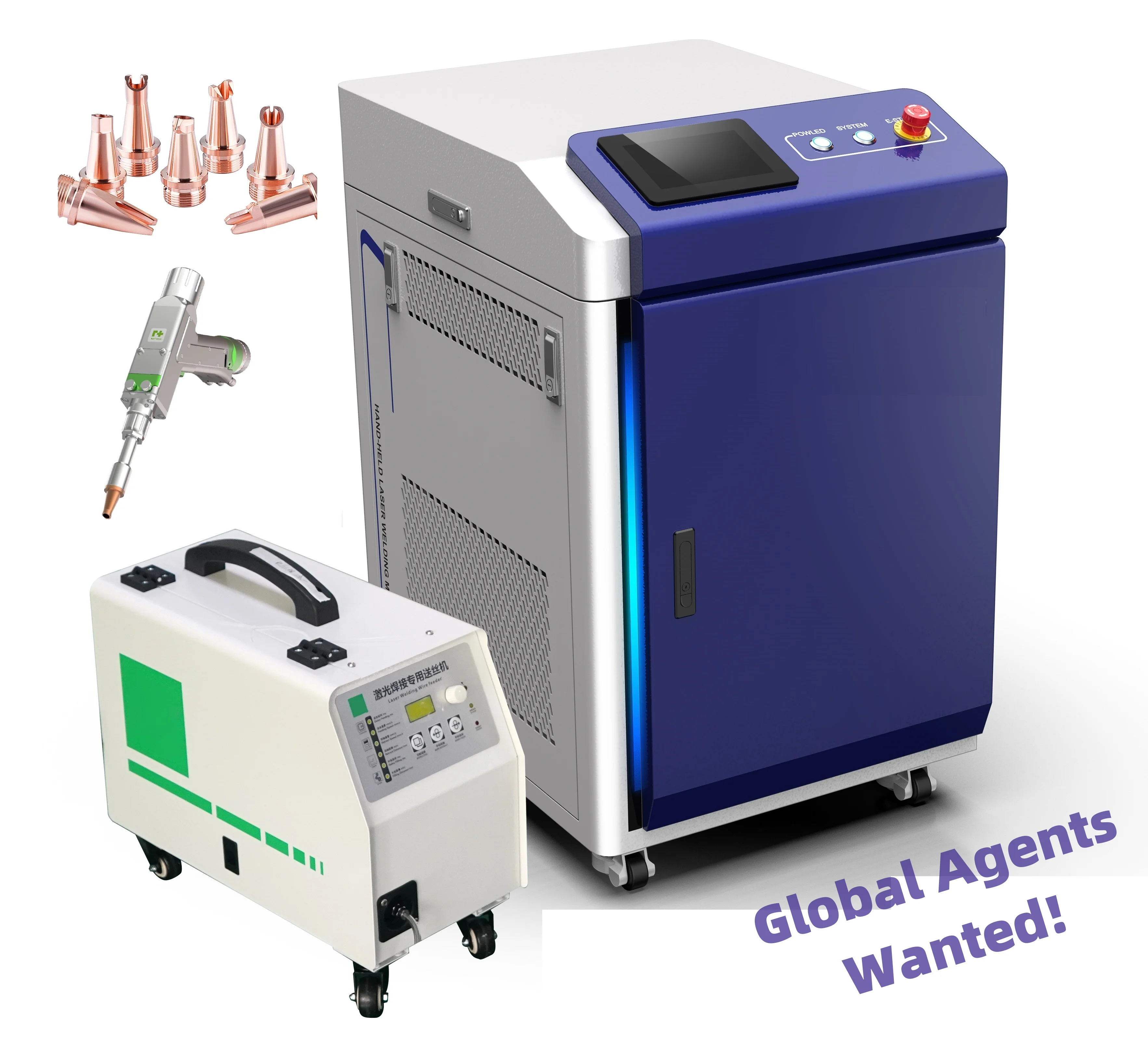 

Agents Wanted! 1000w 1500w laser welder machine welding head nozzle stainless metal stelel aluminium soldadora portatil metal