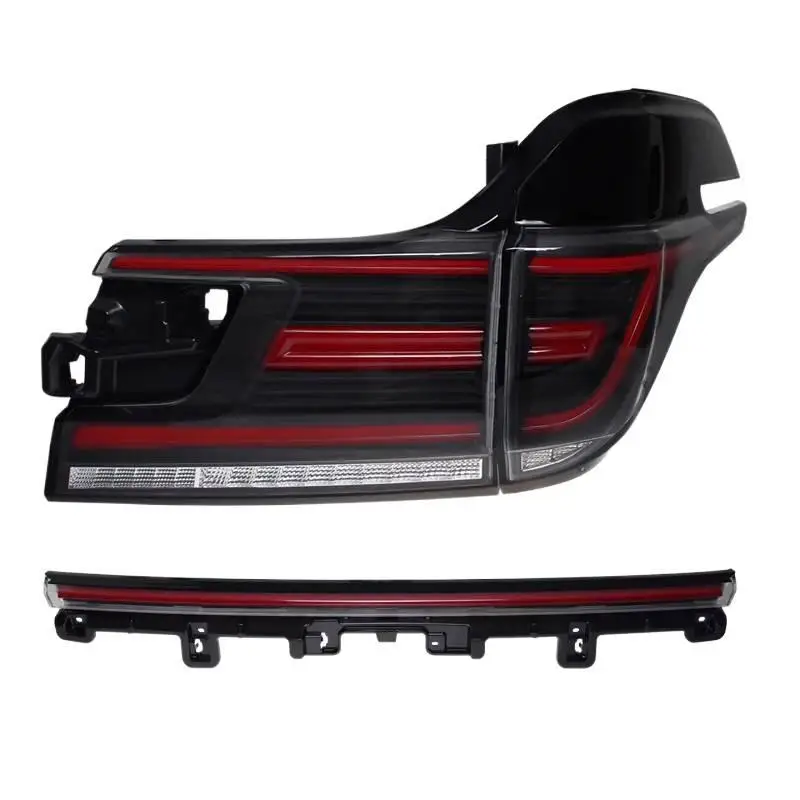 For Toyota Alphard Taillight Assembly 2015-2020 Modified LED Driving Light Reverse Water Turn Signal Light Vellfire 30 Series