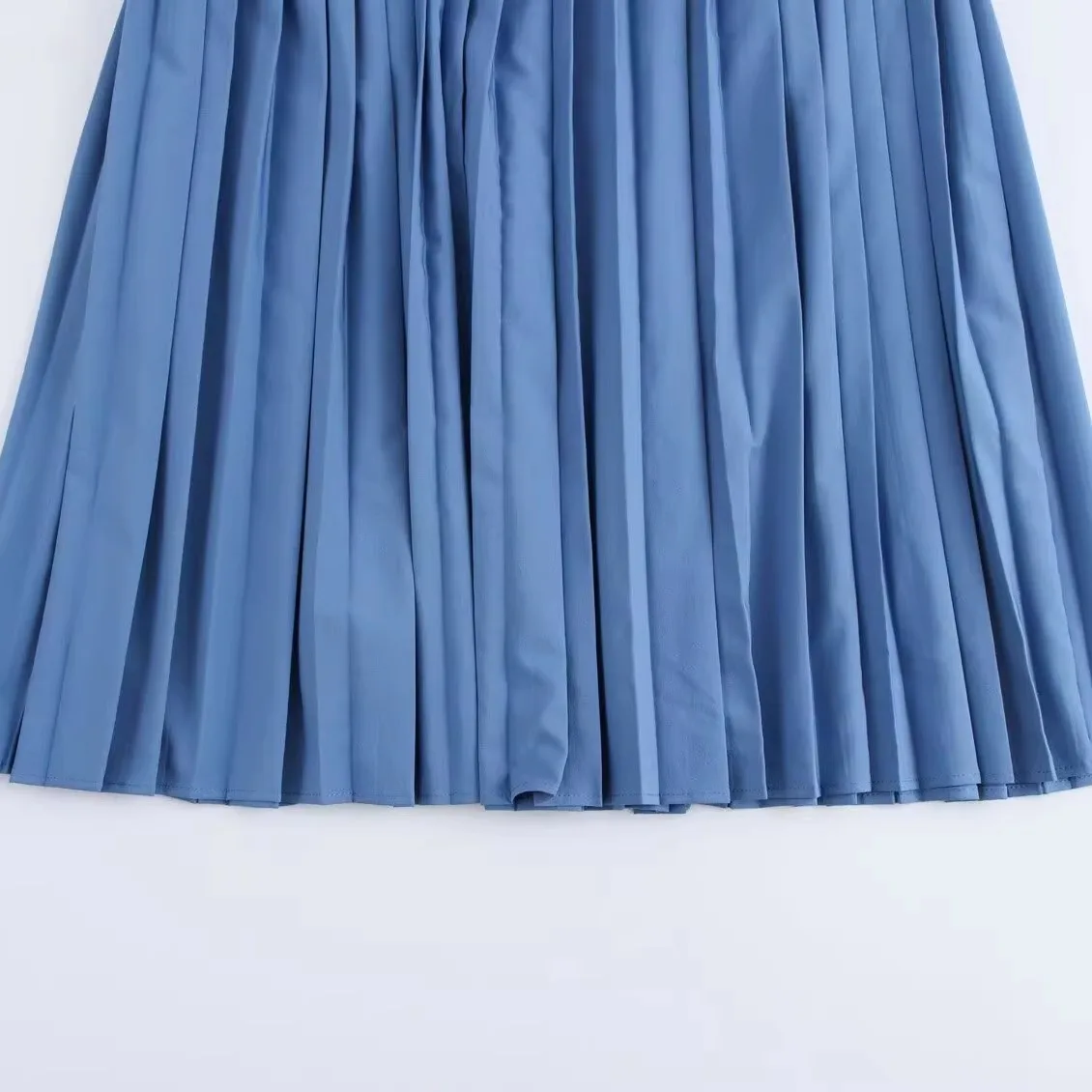 Vestido de Manga Larga para Mujer JNLEAOG, Estilo Otoñal, Tejido ueso, Diseño de Cuello Redondo Pado, Fibra de Poliéster