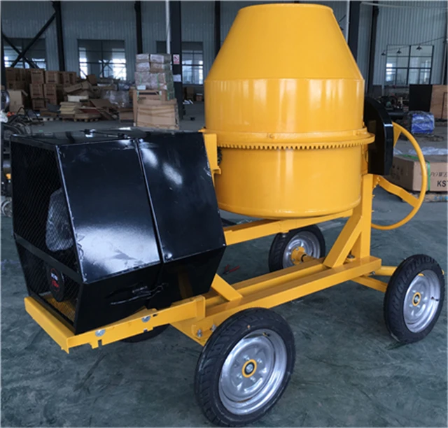 New/Used Spain Hot Sale 450l Capacity Big Concrete Mixer With 17 Inch Wheels