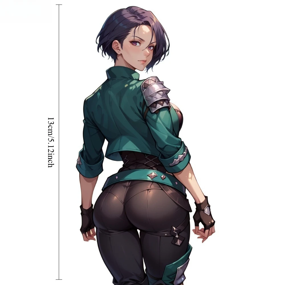 Anime Vinyl Decal Weatherproof Sunproof Sticker for Car Motorcycle Electric Scooter Exterior Body Decor