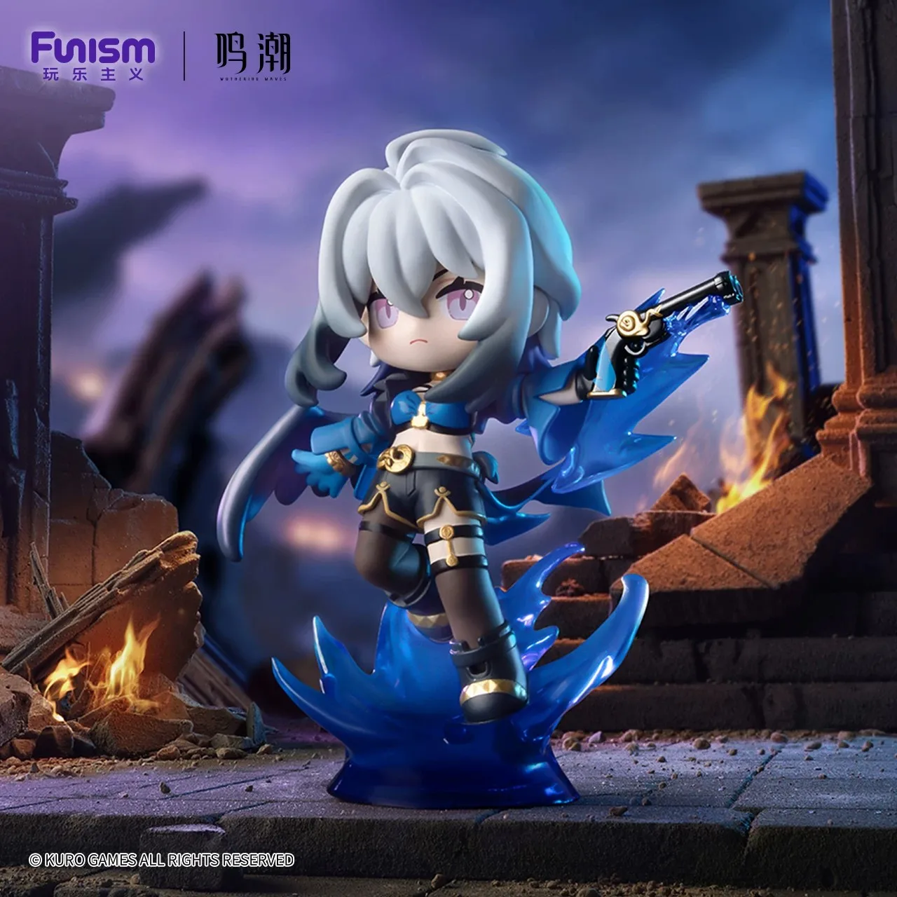 New Hot Sale 100% Genuine Funism×Wuthering Resonance Reflection Series Q Version Figure Trendy Decor Ornament Gifts