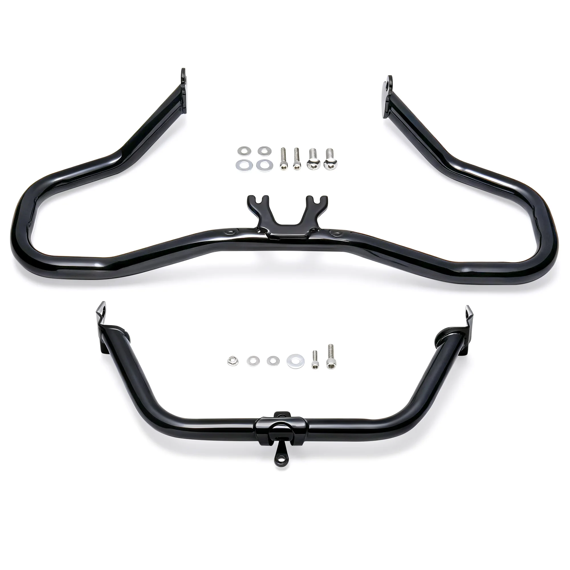 

Road Glide Engine Guard 1.25" Highway Crash Bar & Fairing Support Brackets for Harley 2015-2023 FLTRX FLTRXS FLTRXST FLTRXSE