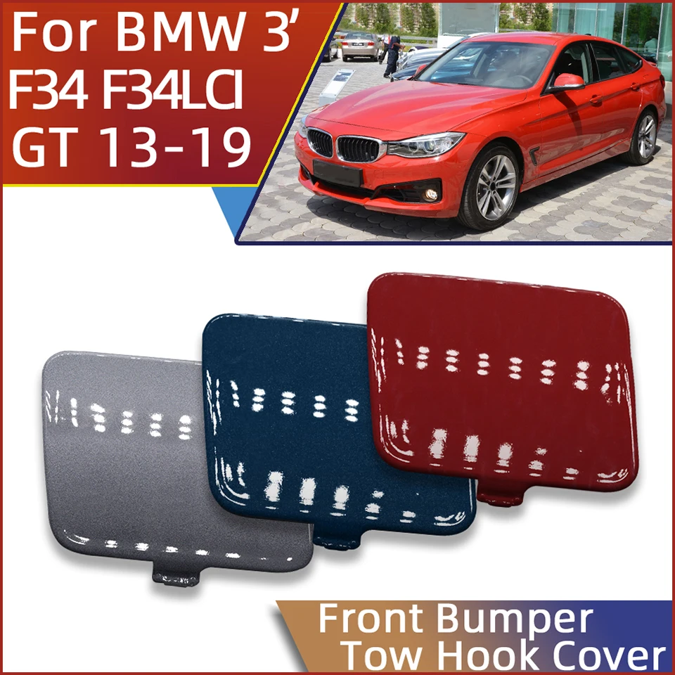 

Крышка буксировочного крюка переднего бампера для BMW 3 Gran Turismo GT 2013-2019 # 51118099893 Накладка на крышку багажника для буксировки, окрашенная