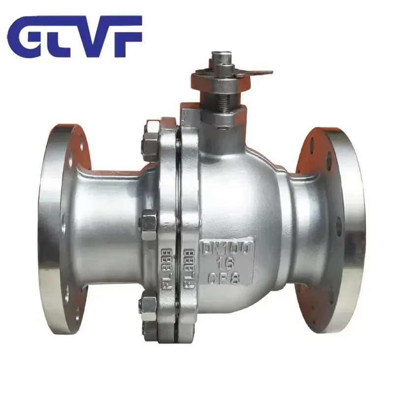 Stainless Steel Flanged Ball Valve PN16 Manual Valves for Water Oil General Base Media OEM Customizable