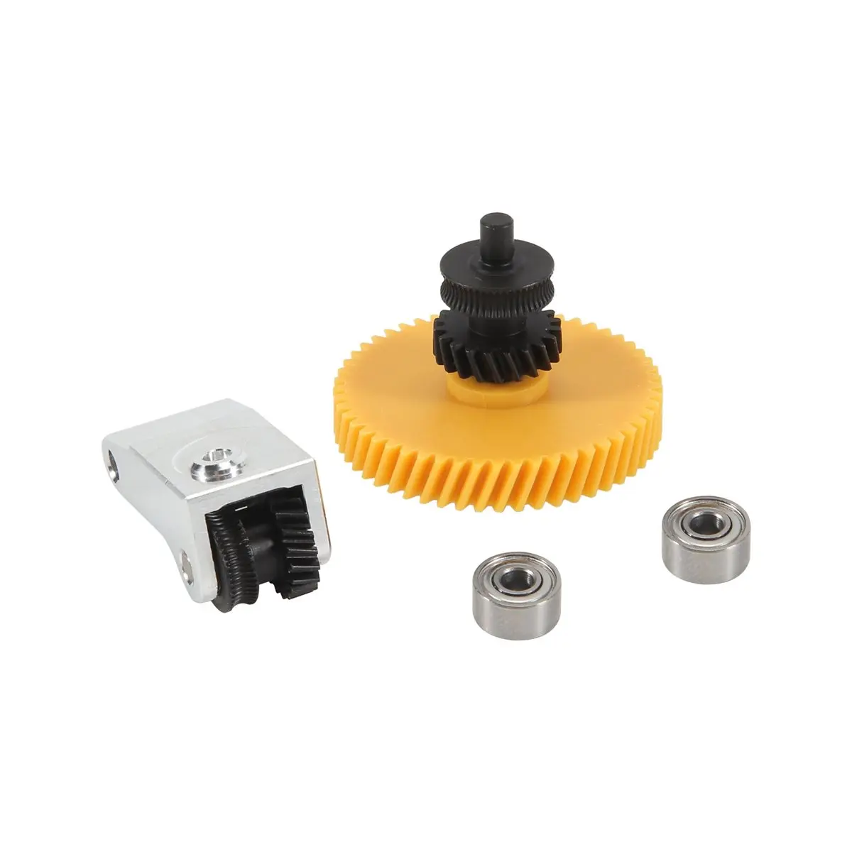 L77A Upgrade Hardened Steel Extruder Gear Assembly For P1S P1P X1 Carbon X1C 3D Printer Oblique Tooth