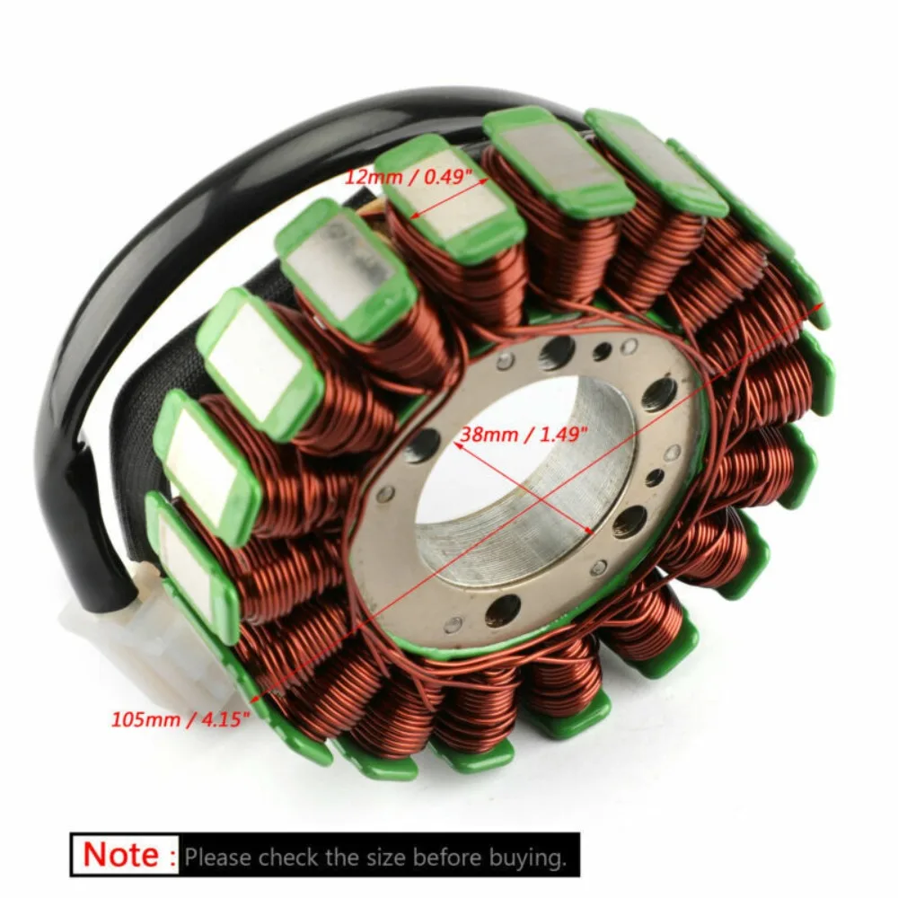 Stator Coil 18 Poles For Yamaha YZF R6 03-2005 YZF R6S 2006-2009 5SL-81410-00 Replacement Parts