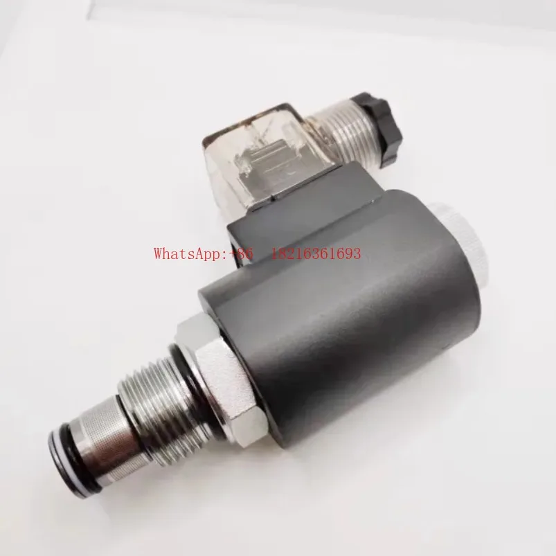 Hydraulic safety valve two positions two normally closed DHF10-220 solenoid valve thread plug SV10-20 DC24V spot