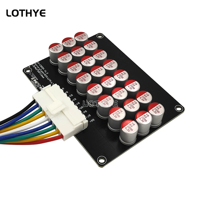8S 5A Lithium Battery Li-ion Lipo Lifepo4 LTO Active Equalizer Balancer Board Battery Energy Capacitor BMS