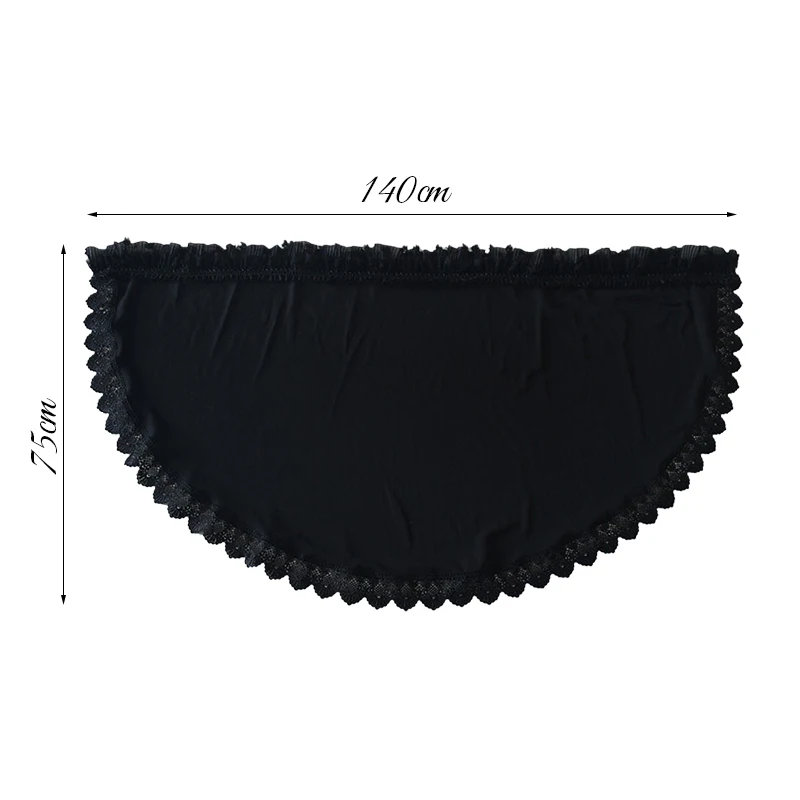 고딕 로리타 블랙 베일 헤드 피스 수녀 코스프레 의상 액세서리 여자 여자 할로윈 카니발 파티 역할 놀이 Headscarf