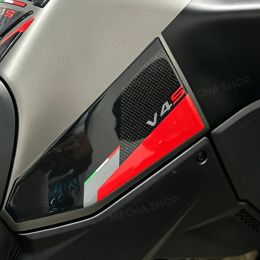 3D Epoxy Resin Side Tank Protection Kit for Multistrada V4 S Grand Tour (2024)