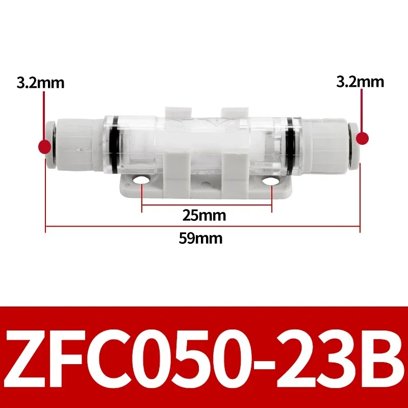 ‌ ZFC100-06B ตัวกรองสูญญากาศแบบนิวเมติก - การกรองอากาศด้วยแรงดันลบสําหรับเครื่องกรองฝุ่นอุตสาหกรรมและเครื่อง CNC