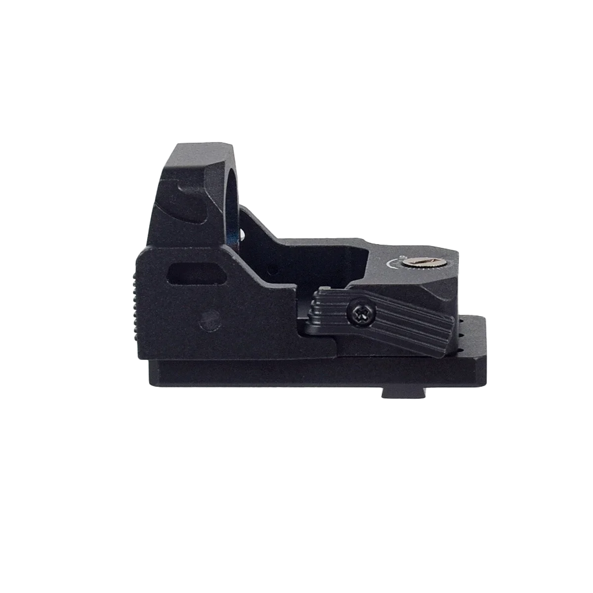 Tactical RMR VISM PRO Flip Up Red Dot Sight For Glock 17 19 Rear Sight Slot With Glock Rear Sight Plate Mount Base