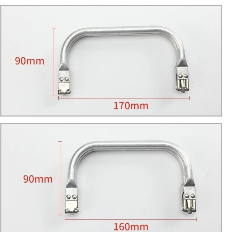 DIY metal wallet frame handle, kiss closure lock for bag sewing process, tailor accessories, wallet, backpack bag frame parts