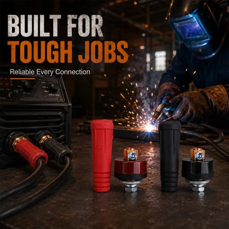 Quick Fitting Male Female Cable for DKJ10-25 European Welding Machine Cable Welding Cable Connector