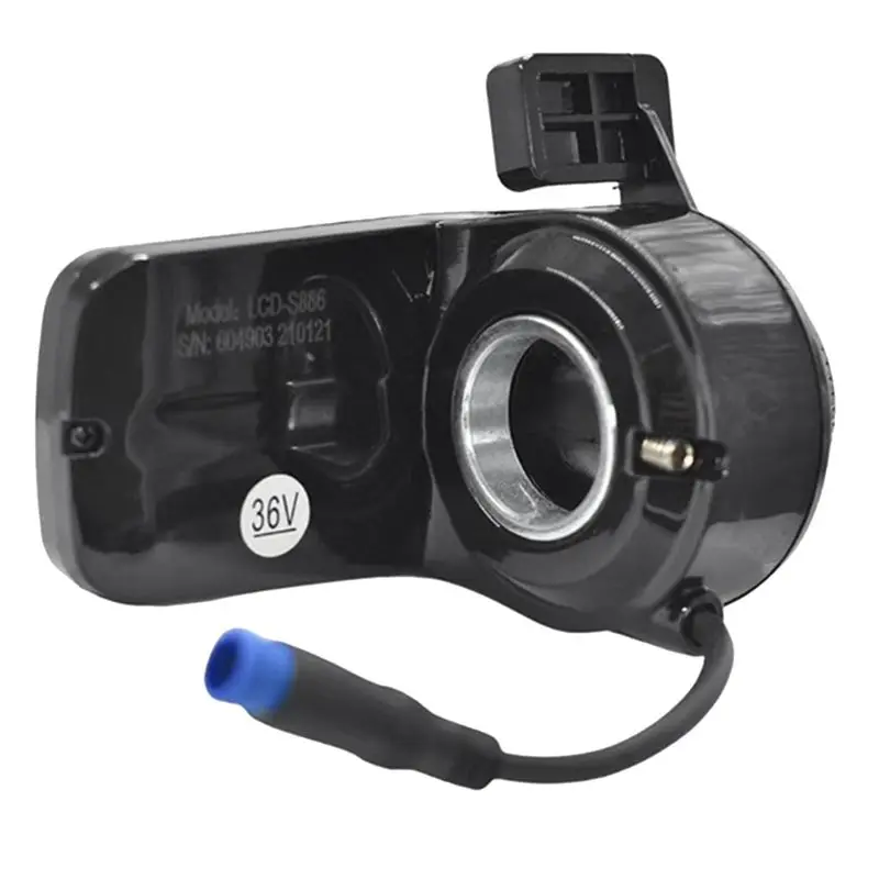 

Дисплей LCD AB31 S886 для электровелосипеда 24В/36В/48В/60В + контроллер синусоидального тока 36В 350Вт и курок газа для электровелосипеда/электросамоката (6-контактный)