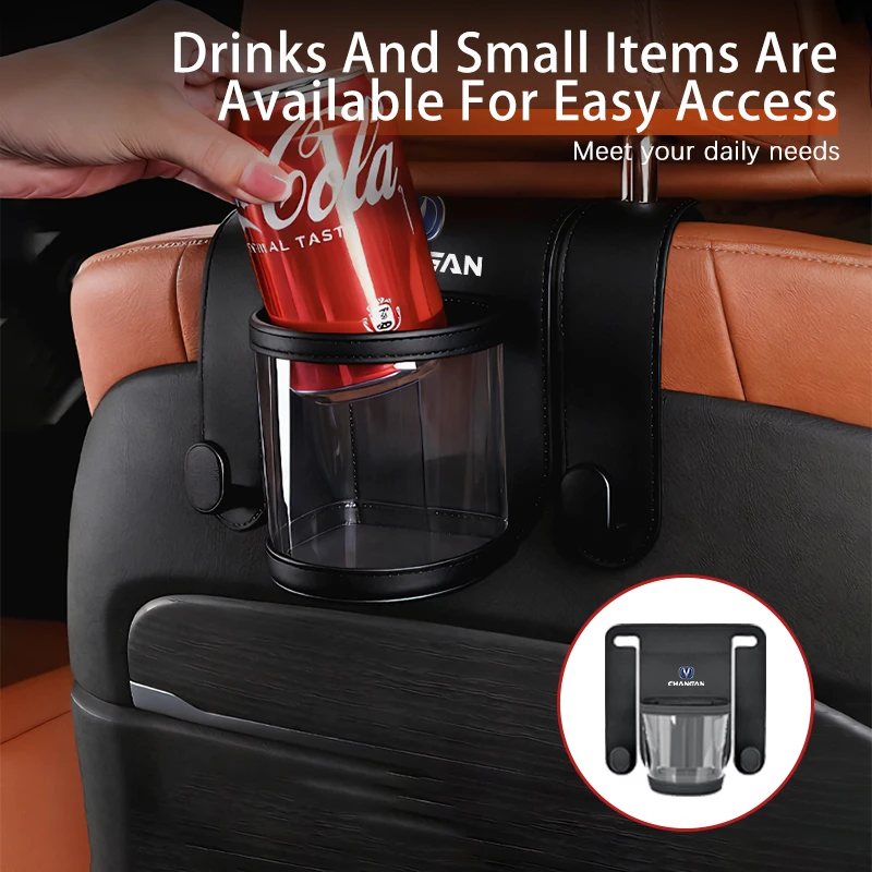 Car Cup Holder Drink Storage Bin Auto Back Seat Organizer Accessoriess For Changan CS75 CS35 CS15 CS95 RAETON CX70 CS55 EADO