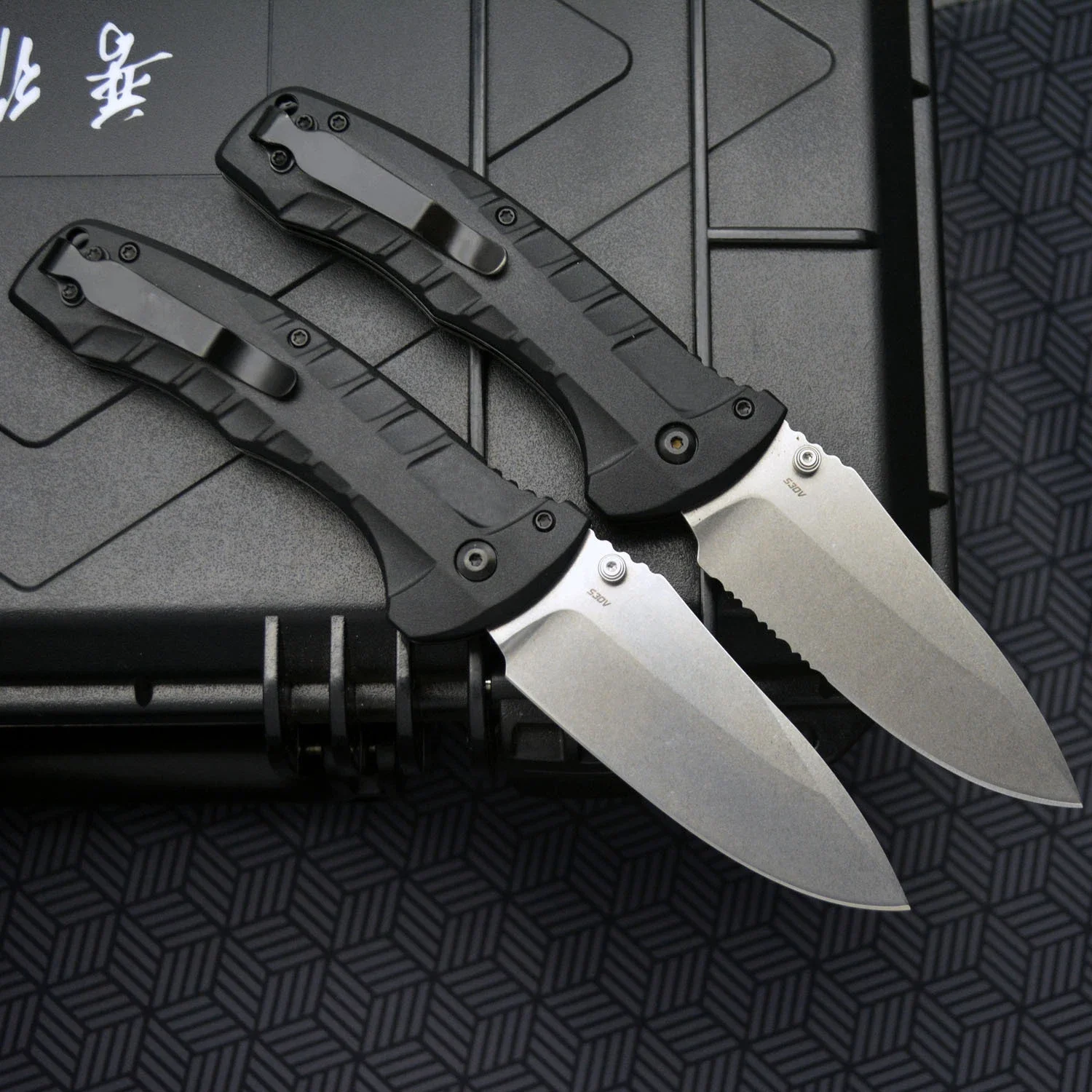 BM 980 Pocket EDC Folding Knives CPM-S30V Drop-Point Blade Synthetic Resin Handle Camping Hunting Survival Tools Knives