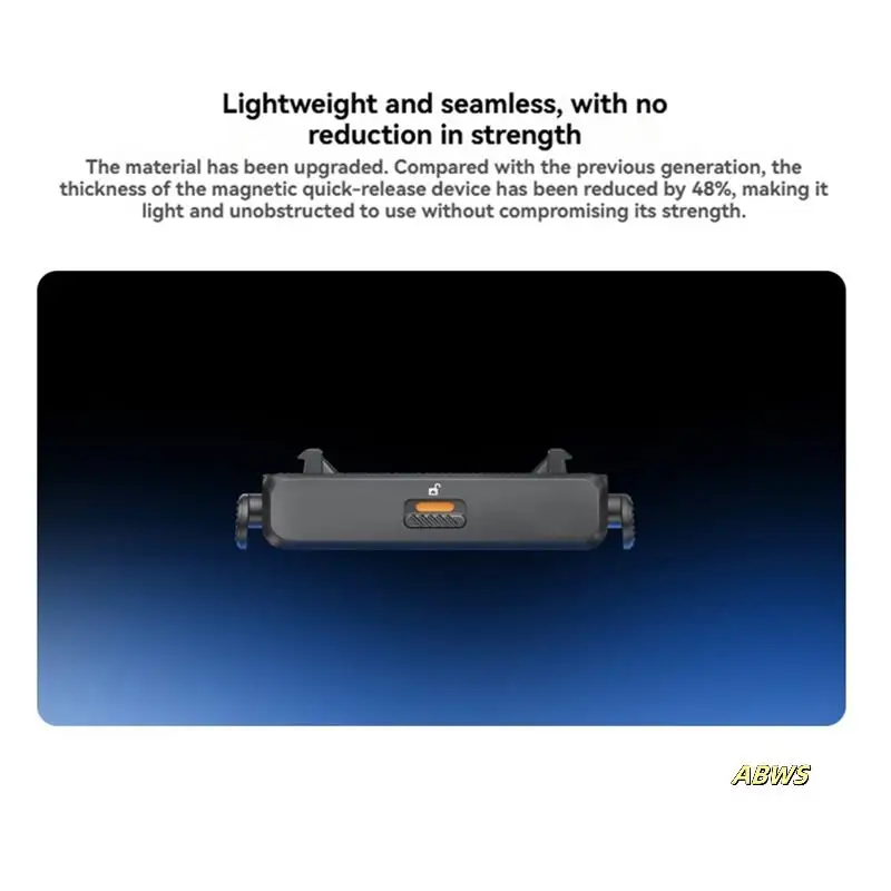 

Magnetic Quick Release Accessories For Insta360 X5 Aluminum Alloy 1/4Inch Interface Quick Disassembly Accessories