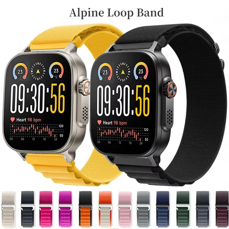22mm Alpine Loop Für Realme Uhr 5 Armband Correa Armband Für Realme Uhr S2/S SPro/2 2Pro/3 3Pro Sport Nylon Armband