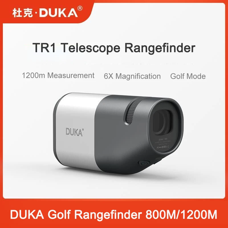 

Youpin Duka TR1 LCD Screen Sightseeing Telescope Rangefinder 800-1200M Laser Distance Measuring Meter For Golf Hunting Travel