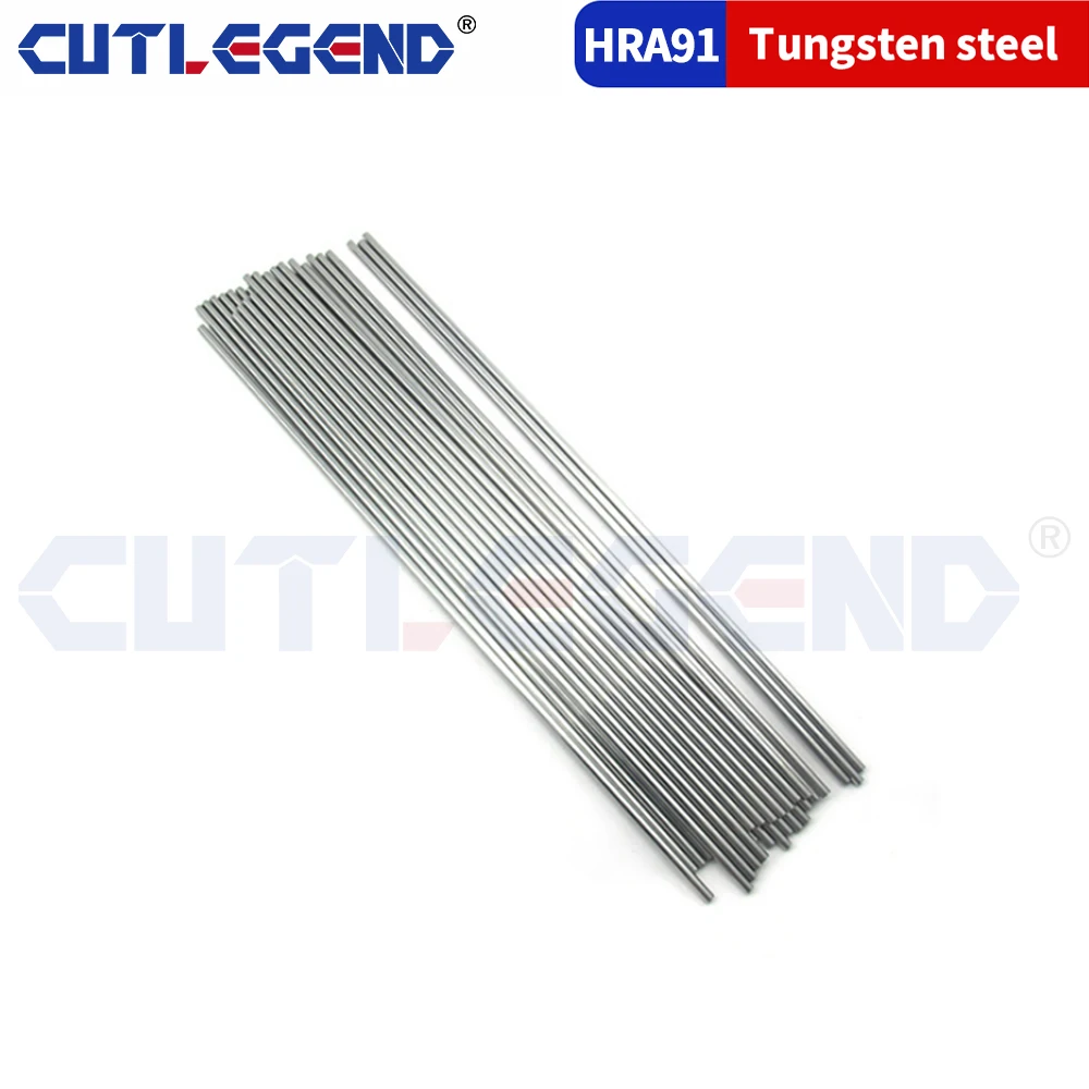 Imagem -05 - Barra Redonda de Aço do Tungstênio Barra Contínua do Carboneto Rod 21 22 23 24 25 26 27 28 29 mm Comprimento de 100 mm 10 Peças