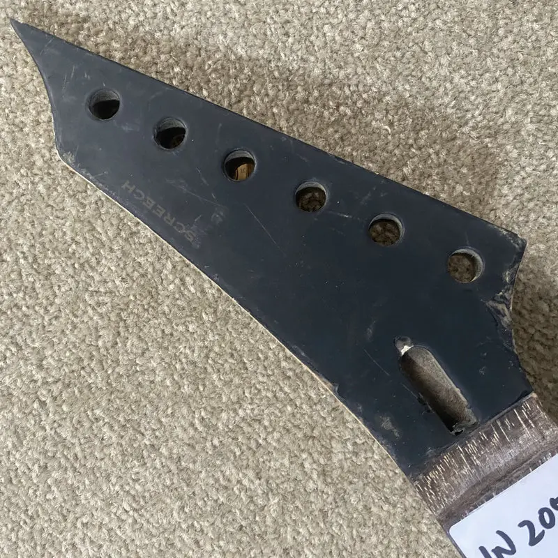 JN205 Reversed Headstock 24 Frets Floyd Rose Neck Right Hand Maple+Rosewood Unfinished Version for Replace Sales Price