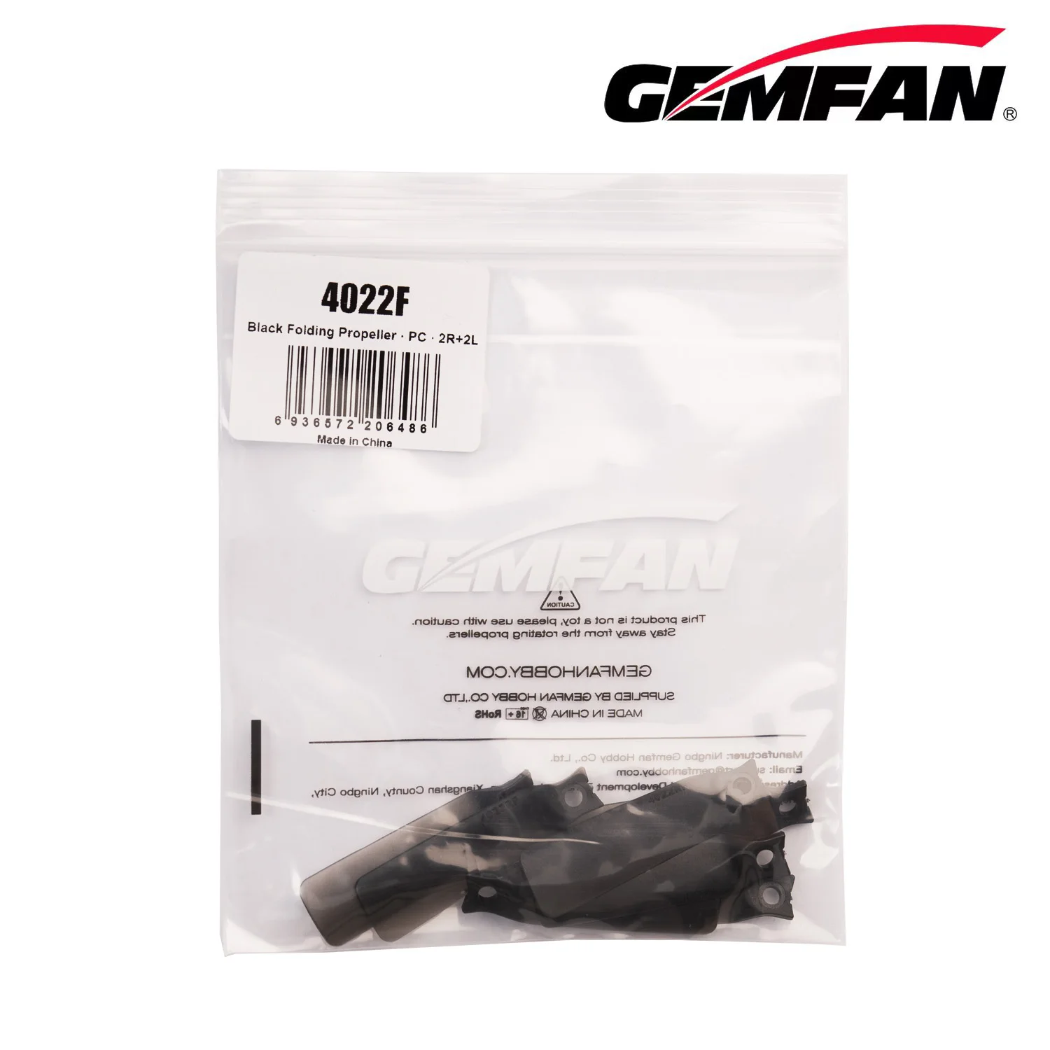 2Pairs (2CW+2CCW) Gemfan 4022F Propeller Specifically Engineered for DJI FLIP Drone