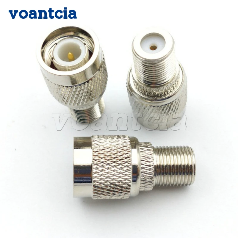 100pcs Copper  F Female To TNC Male  Connectors