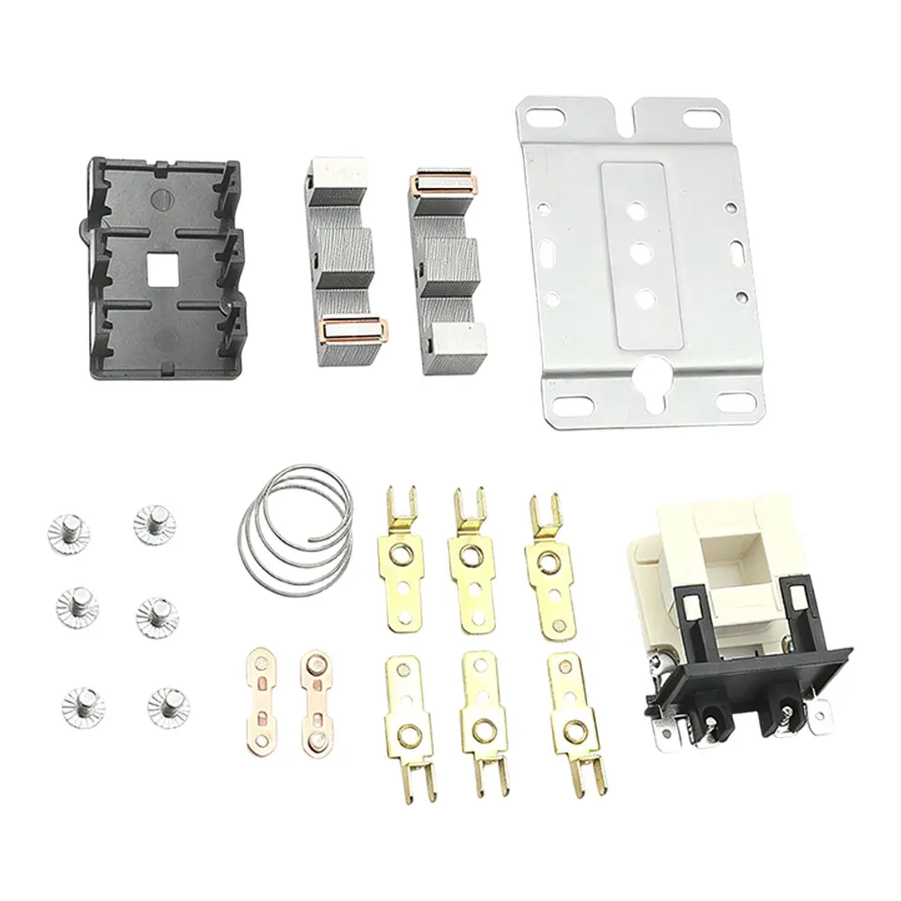 Compact 3P Air Conditioner Contactor 220V 110V 36V 24V 30A Motor Control Safety Switch, Home Improvement Electrical Supplies