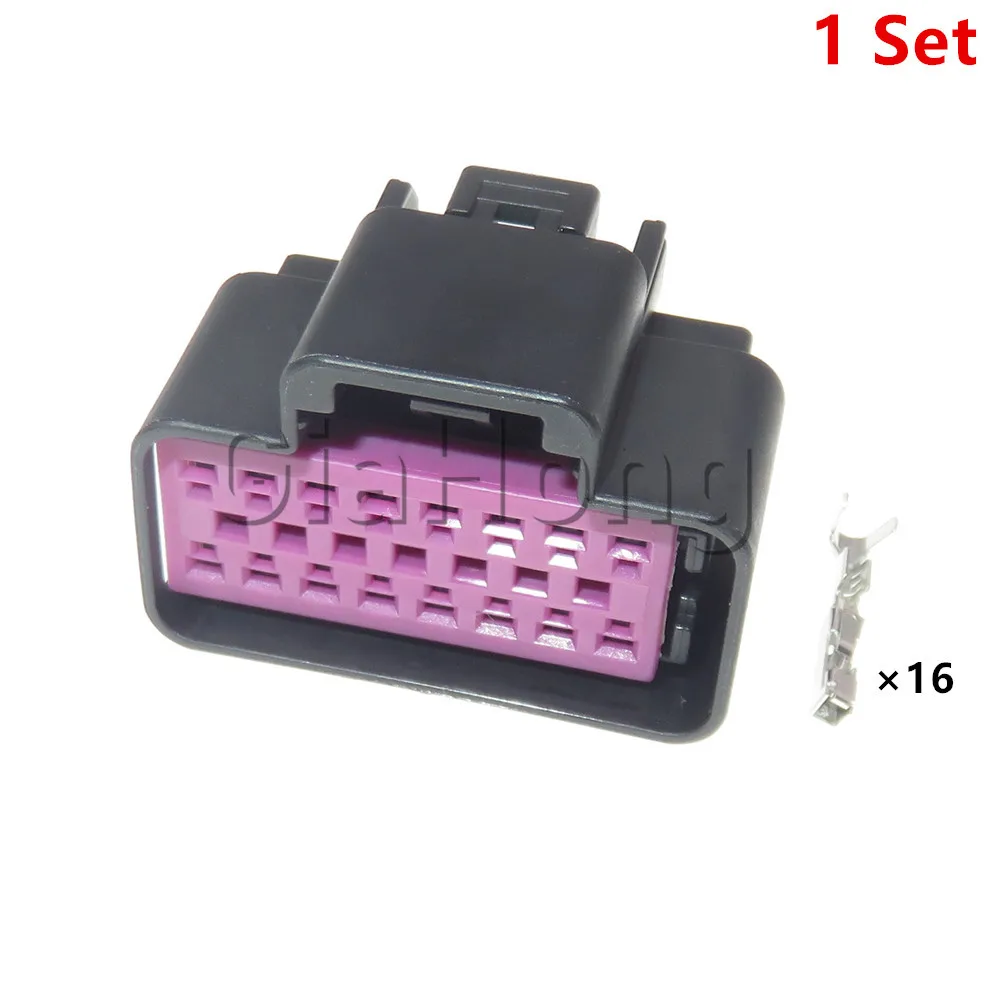 1 Set 16 Ways 15332182 15332177 Automobile Wire Connector AC Assembly Automotive Adapter Car Plastic Housing Unsealed Plug
