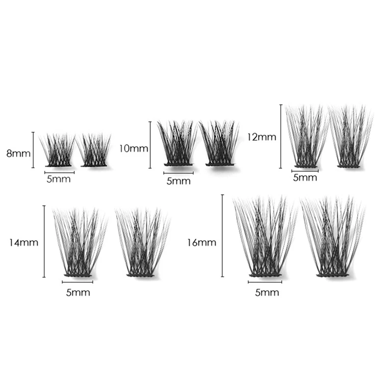 Kit d'Extension de Cils avec Pince à Épiler, Étanche, pour le Bain, DIY