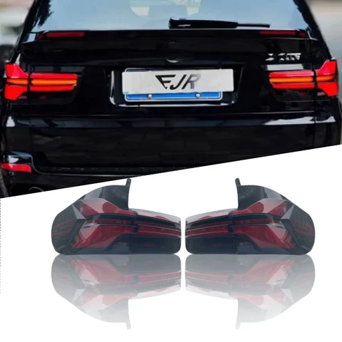BMW X5 E70 2007-2013 미등 어셈블리 업그레이드 흐르는 방향 신호 후면 테일 라이트 자동 램프 액세서리