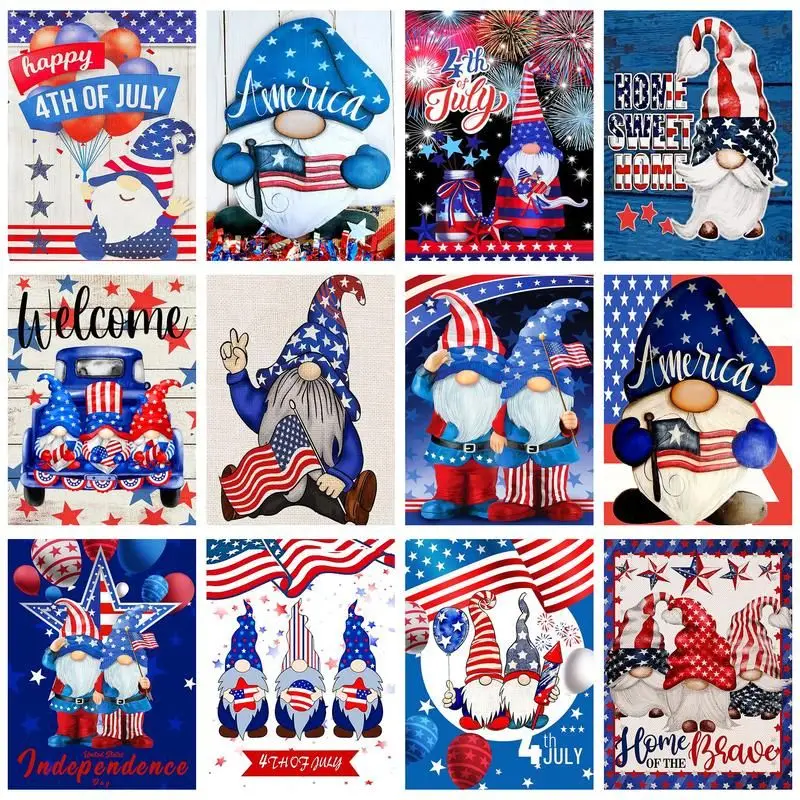 

CHENISTORY Diamond Painting Santa Claus 5D DIY Diamond Embroidery Rhinestone Picture Handicrafts Home Decor