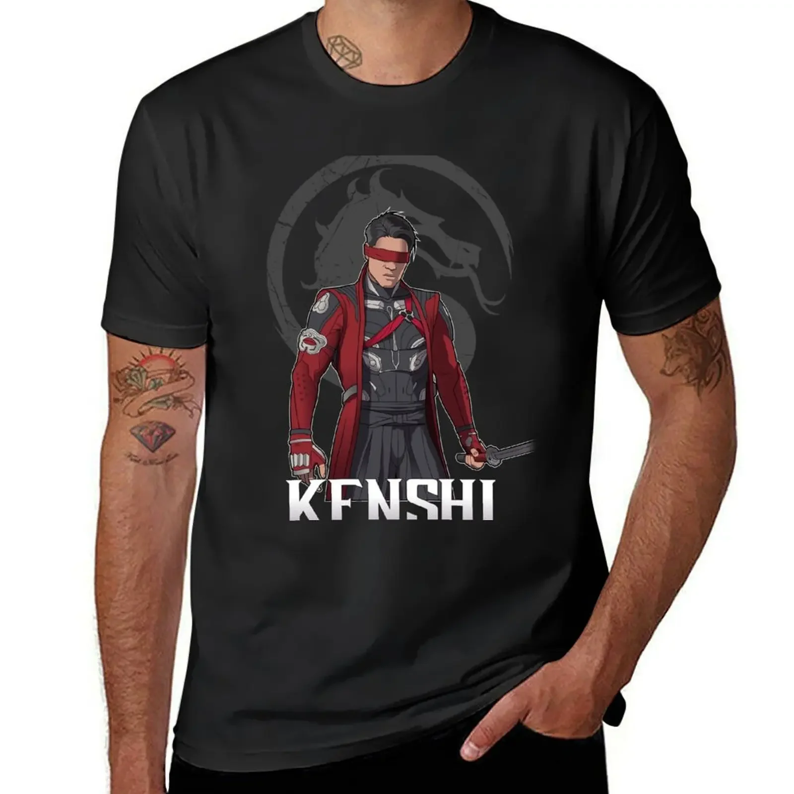 Kenshi Mortal Kombat 1 / MK 1 T-Shirt boys animal print sports fans anime figures mens fashion