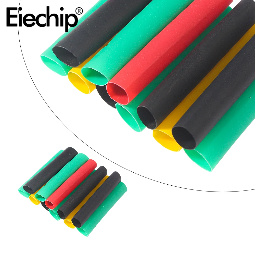 328PCS/Box 2:1 Heat Shrink Tubing Electrical Insulation Sleeve, Waterproof and Shrinkable Wrap Tube DIY Cable Protection Tubing