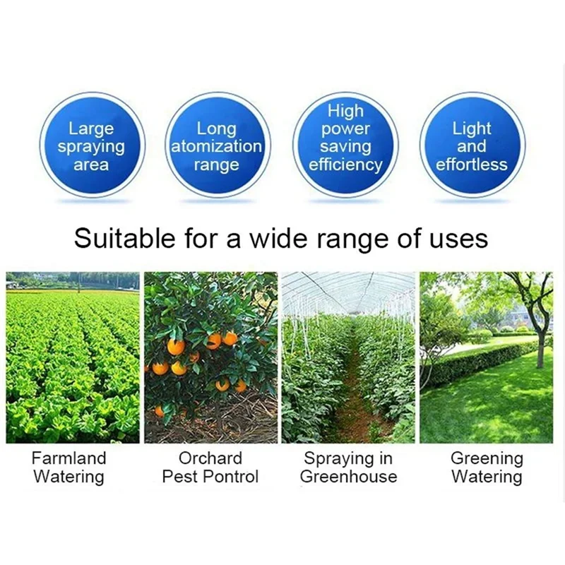 

A88E-Agricultural And Garden Electric Sprayer Blower - Portable Atomization Machine For Efficient Spraying